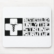 Anesthesiology Survive Mouse Mat