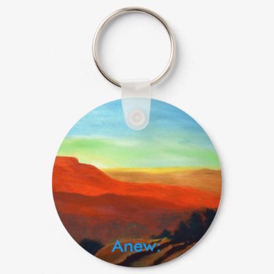 Anew, Anew: Keychain by jlamons