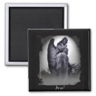 Angel-001 Fridge Magnet