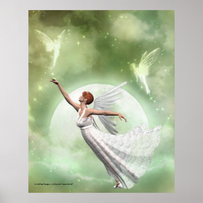 Angel 1 - Among Friends Print by mrssocolov4