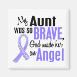 Angel 1 Aunt Stomach Cancer Refrigerator Magnets
