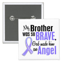 Angel 1 Brother Esophageal Cancer Button