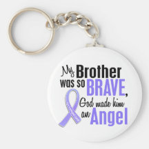Angel 1 Brother Esophageal Cancer Key Chain