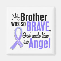 Angel 1 Brother Esophageal Cancer Magnets