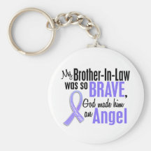 Angel 1 Brother-In-Law Esophageal Cancer Key Chain