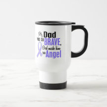 Angel 1 Dad Esophageal Cancer Coffee Mug