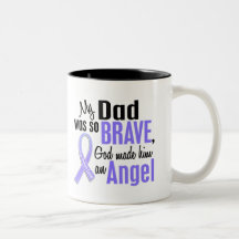 Angel 1 Dad Stomach Cancer Mug