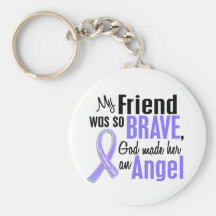 Angel 1 Friend (Female) Esophageal Cancer Keychains