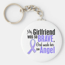 Angel 1 Girlfriend Esophageal Cancer Key Chains