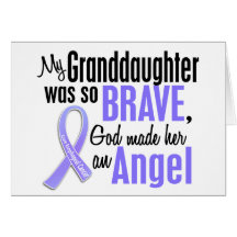 Angel 1 Granddaughter Esophageal Cancer Card