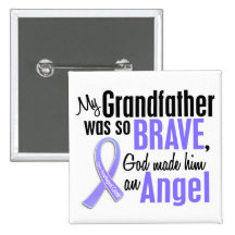 Angel 1 Grandfather Esophageal Cancer Pin