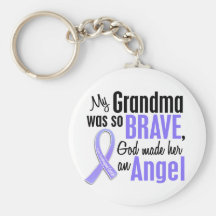 Angel 1 Grandma Esophageal Cancer Key Chain