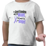 Angel 1 Great Grandma Stomach Cancer Tee Shirts