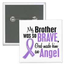 Angel 1 Hodgkins Lymphoma Brother Buttons