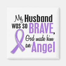 Angel 1 Hodgkins Lymphoma Husband Magnets