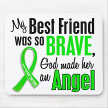 Angel 1 Muscular Dystrophy Best Friend (Female) Mouse Pad