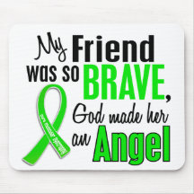 Angel 1 Muscular Dystrophy Friend (Female) Mouse Pad