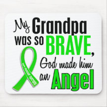 Angel 1 Muscular Dystrophy Grandpa Mouse Pads