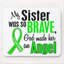 Angel 1 Muscular Dystrophy Sister Mousepads