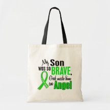 Angel 1 Muscular Dystrophy Son Canvas Bag
