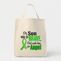 Angel 1 Muscular Dystrophy Son Canvas Bag