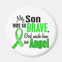 Angel 1 Muscular Dystrophy Son Fridge Magnet