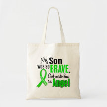 Angel 1 Muscular Dystrophy Son Tote Bag