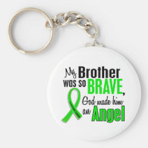 Angel 1 Non-Hodgkins Lymphoma Brother Key Chains