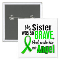 Angel 1 Non-Hodgkin's Lymphoma Sister Pinback Buttons
