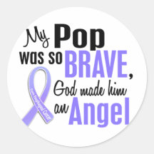 Angel 1 Pop Esophageal Cancer Stickers