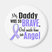 Angel 1Daddy Esophageal Cancer Magnets