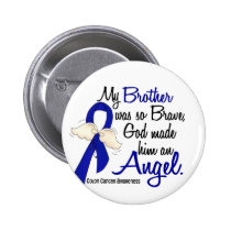 Angel 2 Brother Colon Cancer buttons
