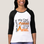 Angel 2 Dad Leukemia Tee Shirts