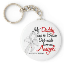 Angel 2 Daddy Lung Cancer Key Chains