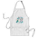 Angel 2 Ovarian Cancer Mother Apron