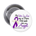 Angel 2 Sister-In-Law Pancreatic Cancer Pin