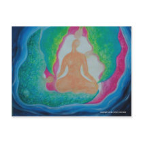 Angel affirmation post card