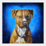 Anjo - Staffordshire Terrier americano pôsteres