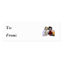 angel and devil cutie girls business cards by doonidesigns angel and devil cutie girls business cards