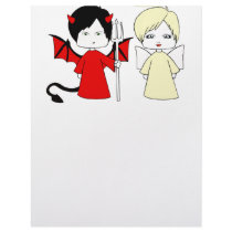 Angel and devil letterhead by Naomi27 Angel and devil letterhead