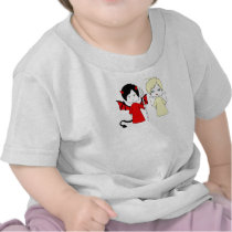 Angel and devil tshirt