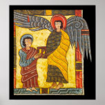 Angel and John Apocolypse 2 Illuminated Manuscript Posters