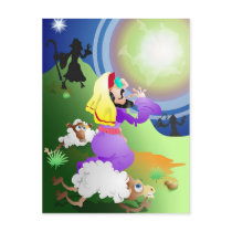 Angel and Shepherds postcards
