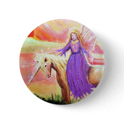 Angel and Unicorn Pin by SusanRodio