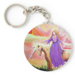 Angel and Unicorn Key Chains