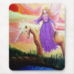 Angel and Unicorn Mouse Mat