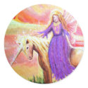 Angel and Unicorn - Sticker