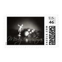 Angel and Wreath • Christmas Stamp