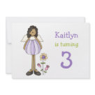  - Customizable birthday invitations: Sizes  Available colors: white