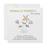 Angel Antics · Flowerhearts Purple Custom Invites